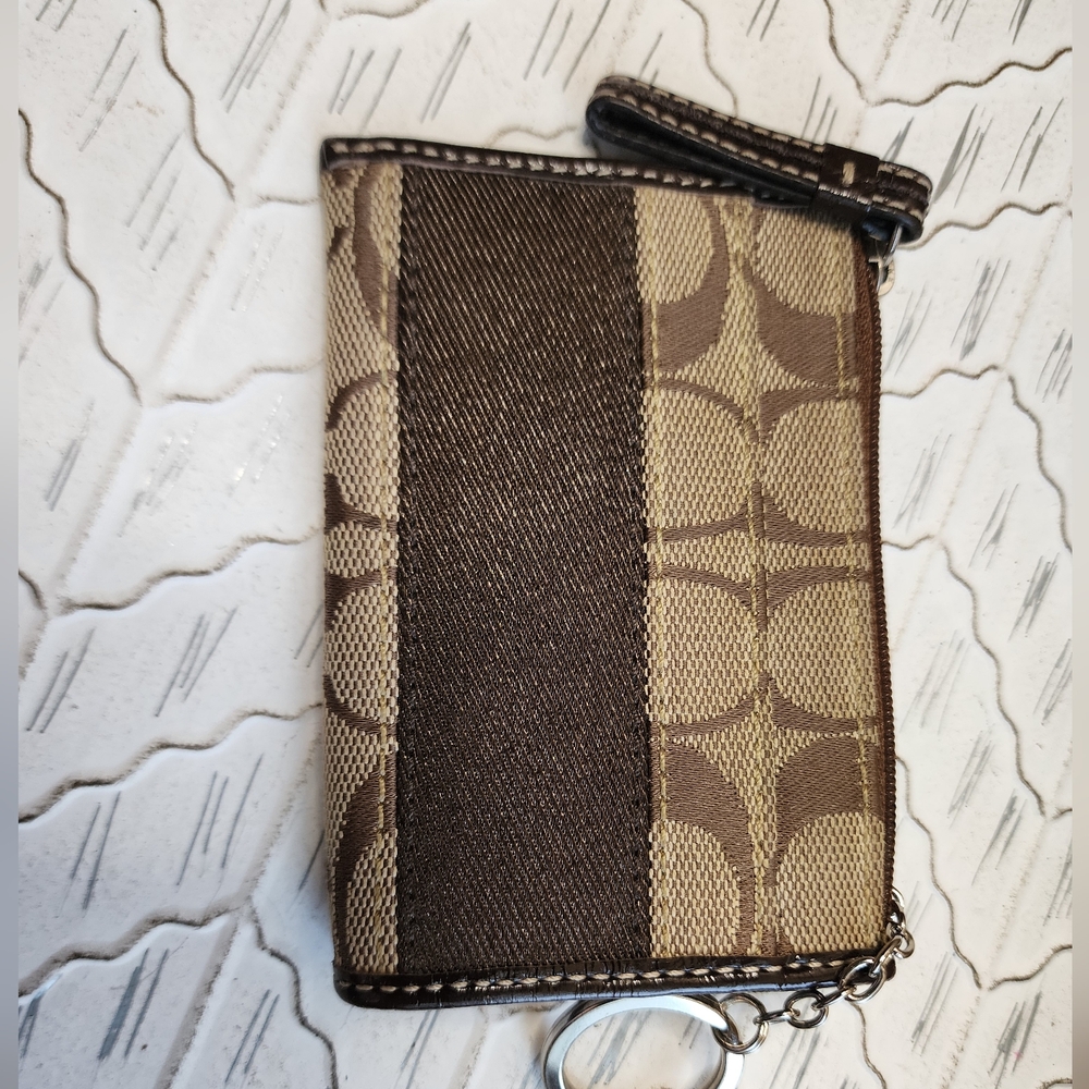 Coach Card Holder Key Ring - Picture 3 of 13